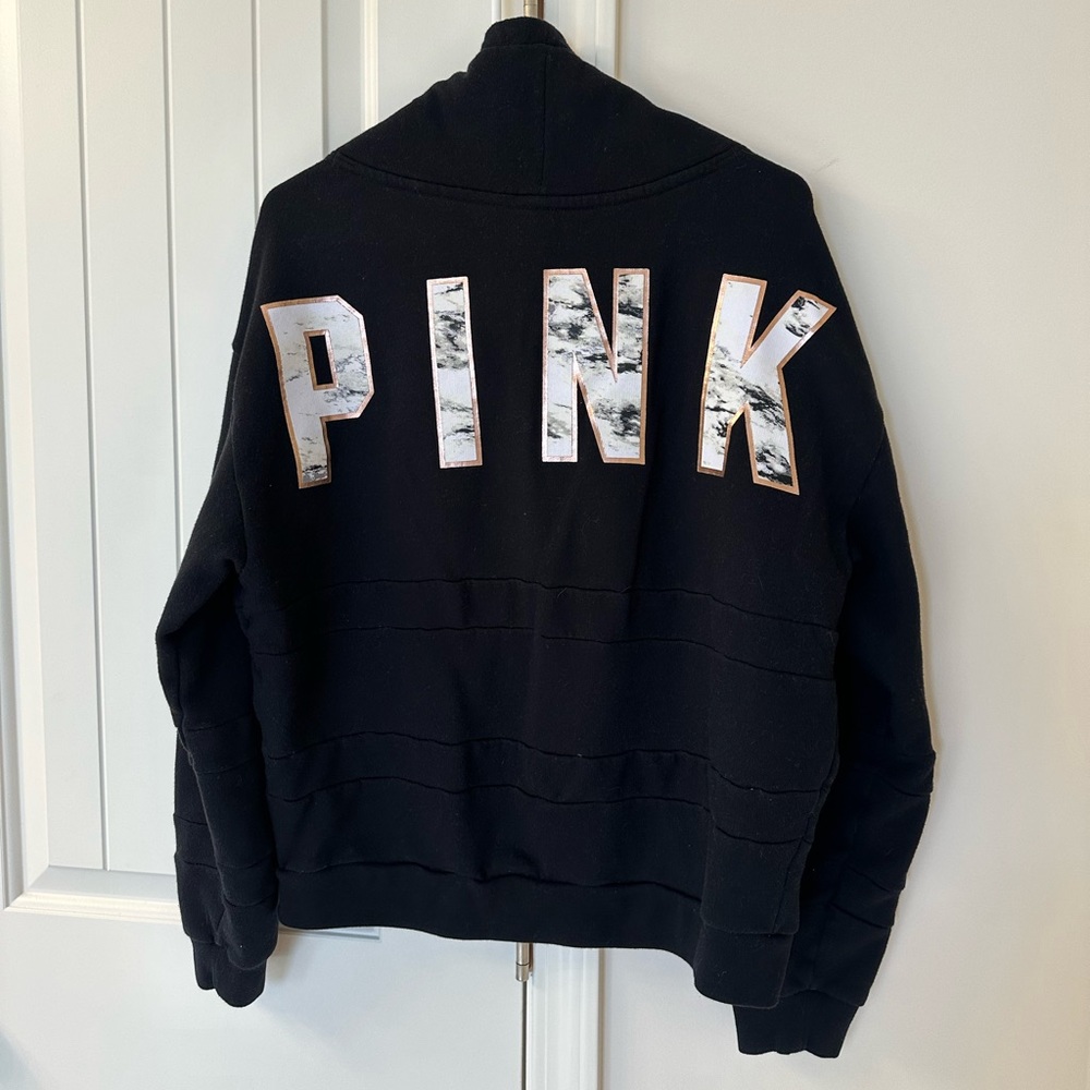 PINK Victoria’s Secret Black Pullover Sweatshirt